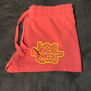 Instant gratification apparel shorts